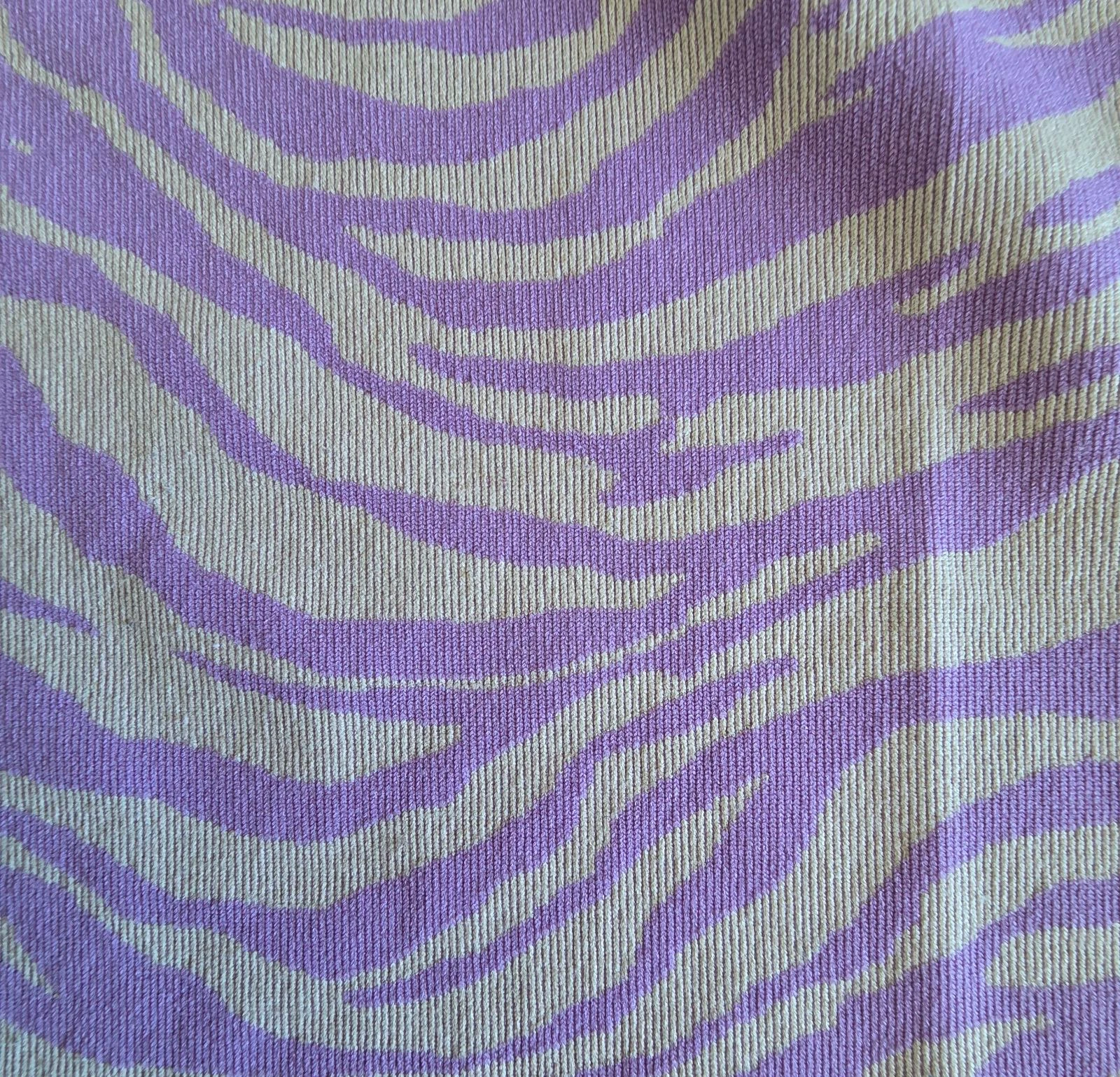 Paarse witte mini-rok met zebrapatroon Primark Maat S 36 – photo 4
